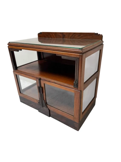 Art Deco Amsterdamse School Display Cabinet, 1920s